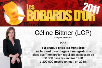 Céline Bittner - lauréat Bobards d’Or 2011